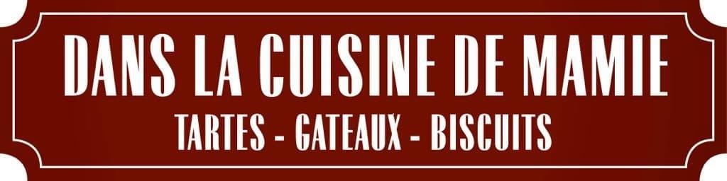 Logo Dans la cuisine de Mamie — tartes, gâteaux, biscuits