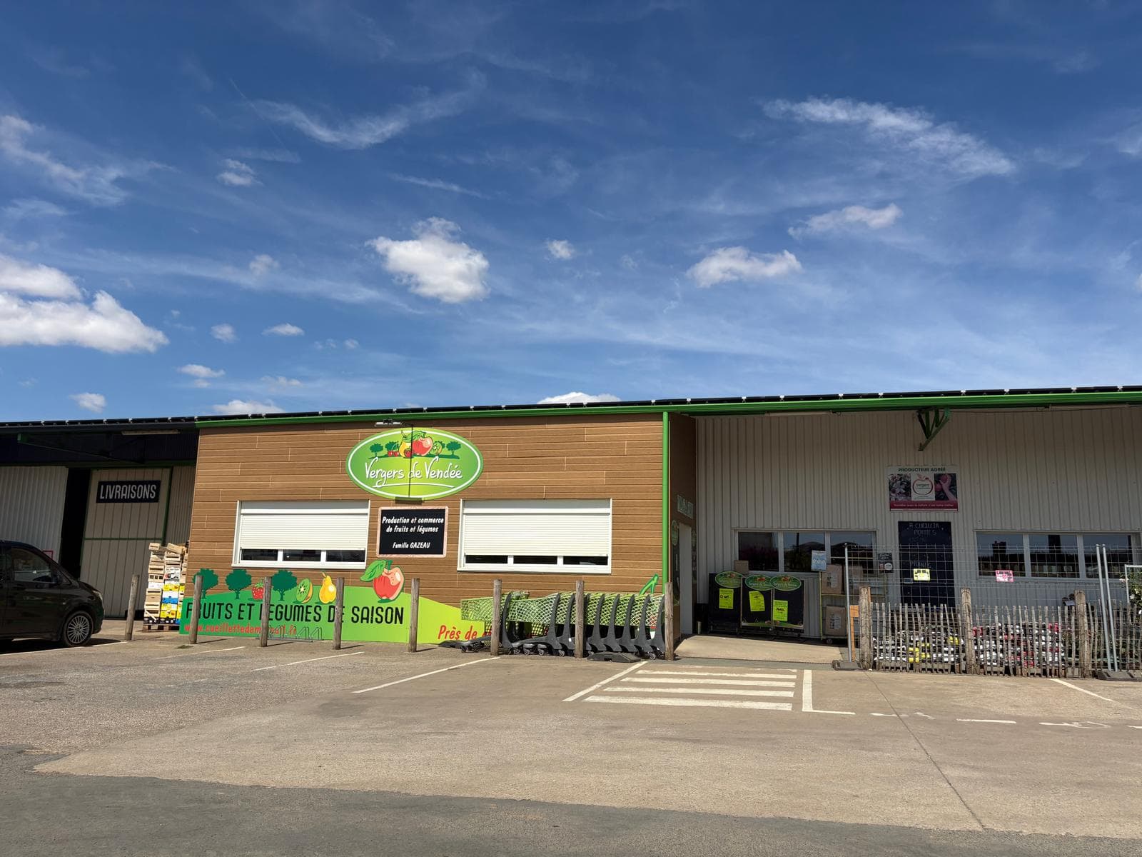 Magasin Les Vergers de Vendée — Mareuil-sur-Lay